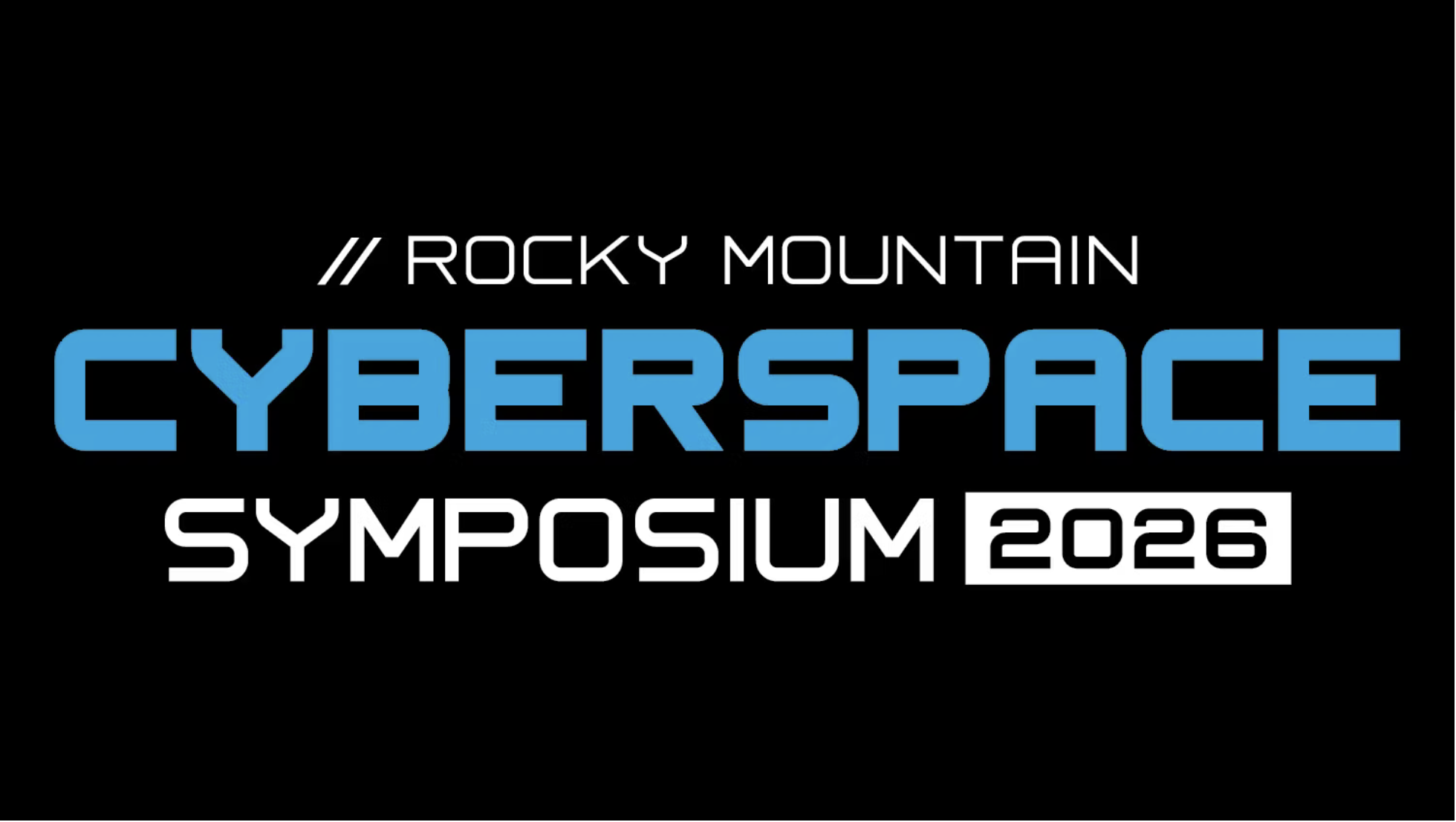 Rocky Mountain Cyberspace Symposium 2026 logo.